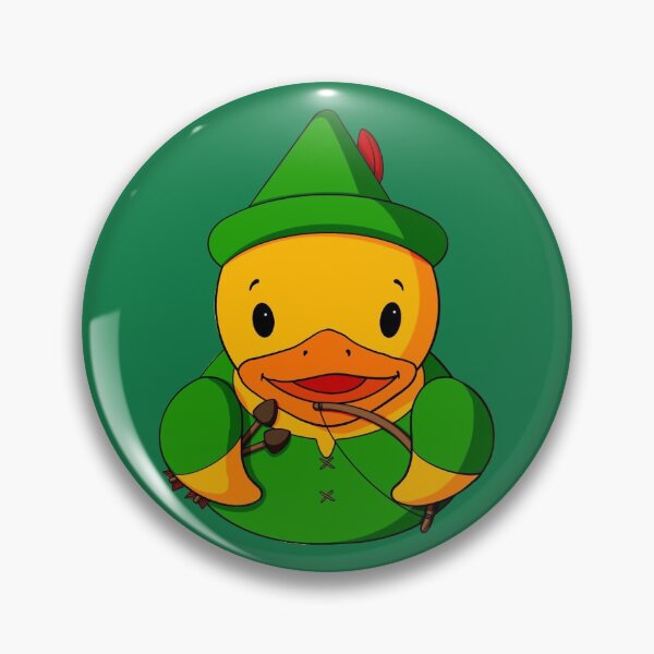 Item preview, Fancy Robin Hood Rubber Duck designed and sold by Alisha Ober Designs.