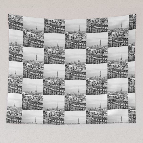 Item preview, Paris rooftops and Eiffel Tower designed and sold by DReneeWilson.