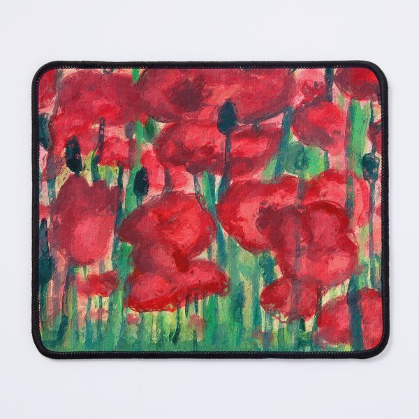 Item preview, Painting of Poppies designed and sold by rofocreative.