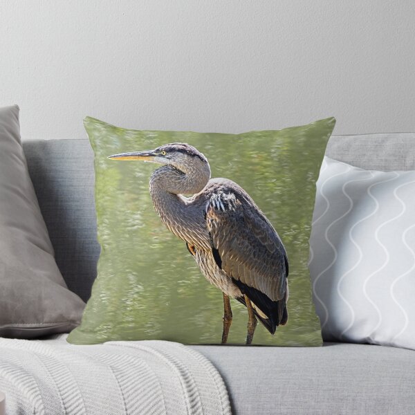 Item preview, The Misfortunate Blue Heron designed and sold by Lanis Rossi.