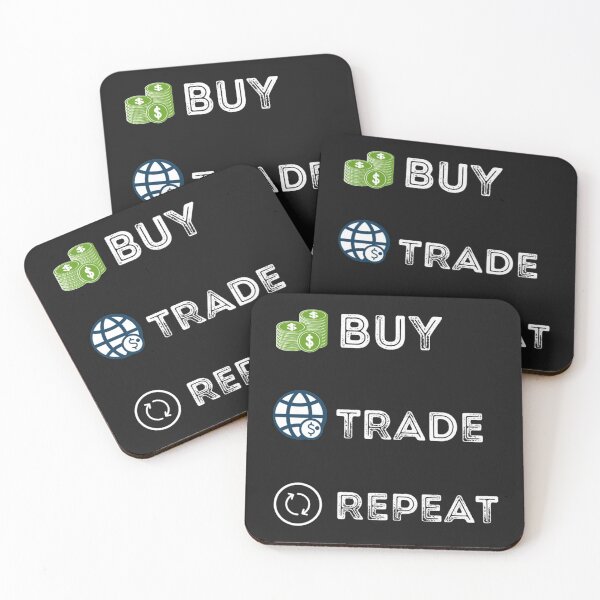 Item preview, Buy Trade Repeat Cryptocurrency  designed and sold by Andonicka0.