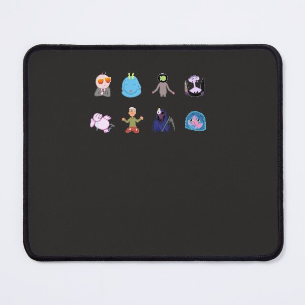 Item preview, The Midnight Gospel Guests Sticker Sheet Sticker designed and sold by AnkeHolthusen.