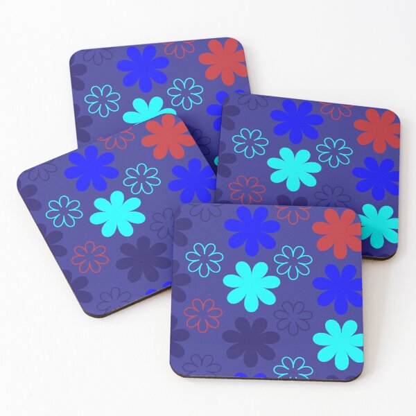 Item preview, Blue Flower Allover Print Pattern designed and sold by Timcito.
