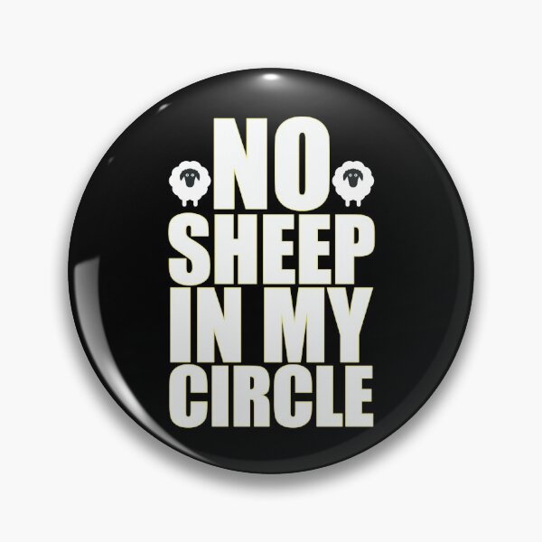 Item preview, No Sheep In My Circle designed and sold by happy gift art.