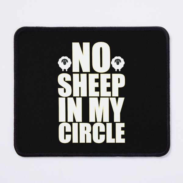 Item preview, No Sheep In My Circle designed and sold by happy gift art.