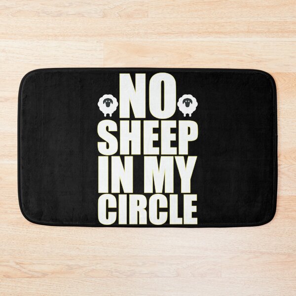 Item preview, No Sheep In My Circle designed and sold by happy gift art.