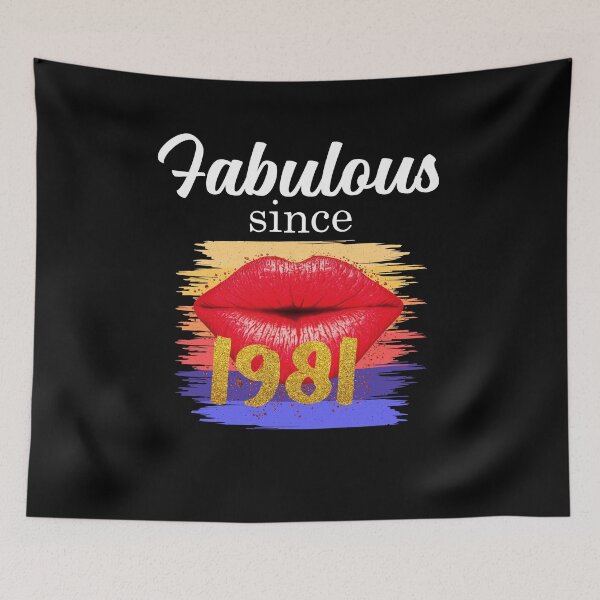 Item preview, Fabulous Since 1981 - Women's 40th Birthday designed and sold by Ibu83.