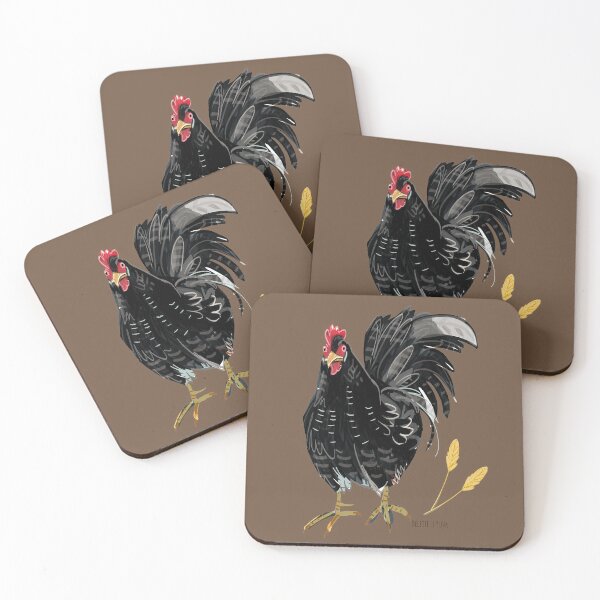 Item preview, Friends not food Grey Rooster designed and sold by EskTuulispaa.