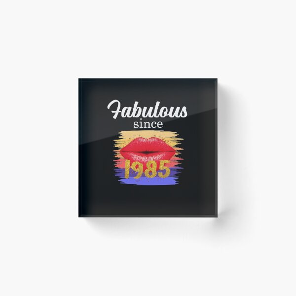 Item preview, Fabulous Since 1985 - Women's 36th Birthday designed and sold by Ibu83.