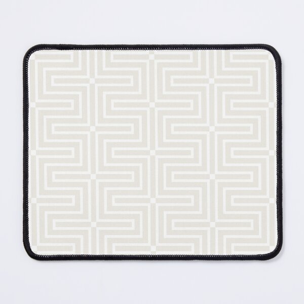 Item preview, Cream and White Tessellation Line Pattern 3 Pairs Benjamin Moore 2022 Trending Color Steam AF-15 - Colour Trends - Hue - Shade designed and sold by ColorOfTheYears.