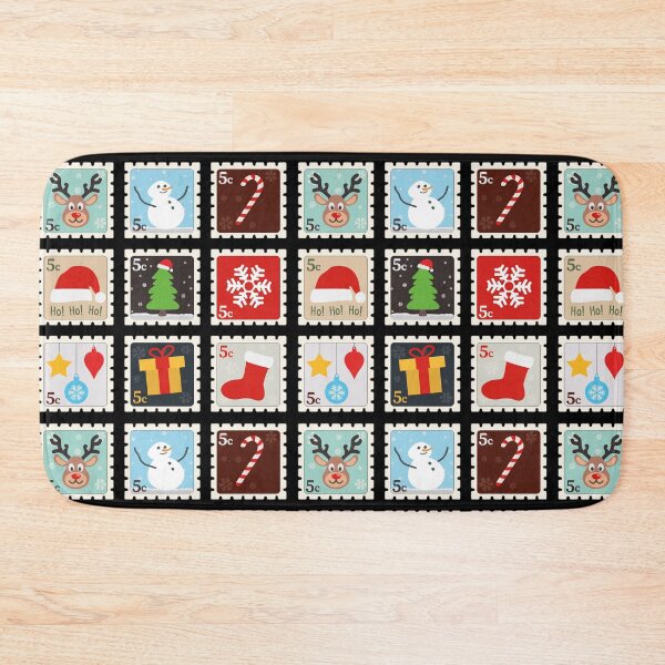 Item preview, Merry Christmas | Postage Stamp | Gift Ideas | Sticker Pack designed and sold by Fluffy-Vectors.
