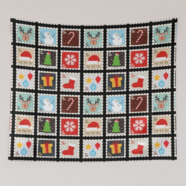 Item preview, Merry Christmas | Postage Stamp | Gift Ideas | Sticker Pack designed and sold by Fluffy-Vectors.