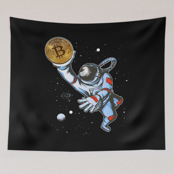Item preview, Bitcoin Lovers Astronaut Bitcoin HODL BTC Crypto Astronaut Cryptocurrency To The Moon Bitcoin crypto designed and sold by Golfpanu2020.