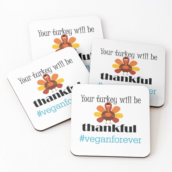 Item preview, Your turkey will be thankful- #veganforever designed and sold by smokin-prints.