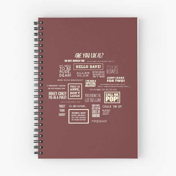 Item preview, League of Gentlemen - Local Sayings   designed and sold by GammaPrints.