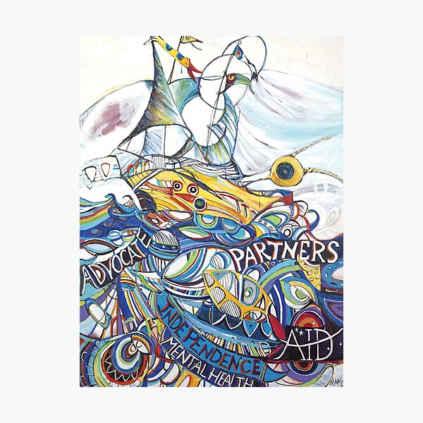 AID pARTnerSHIP Artwork Photographic Print