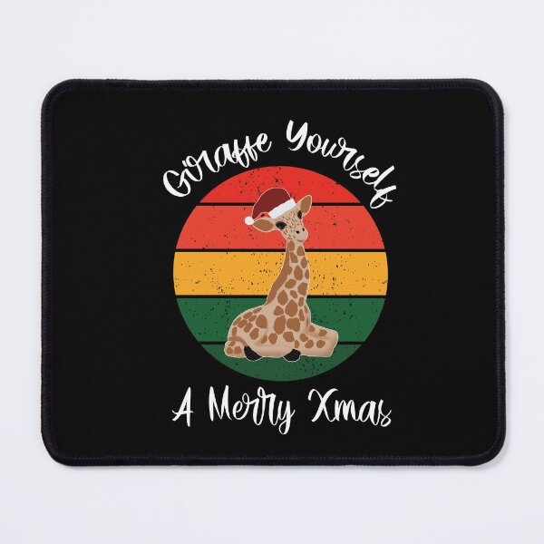 Item preview, Giraffe Yourself A Merry Christmas, Giraffe Xmas designed and sold by SportyDogShop.