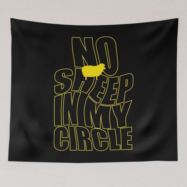 Item preview, No Sheep In My Circle designed and sold by happy gift art.
