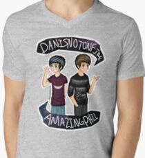 Danisnotonfire & Amazingphil Men's V-Neck T-Shirt