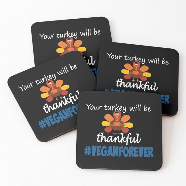 Item preview, Your turkey will be thankful- #veganforever designed and sold by smokin-prints.