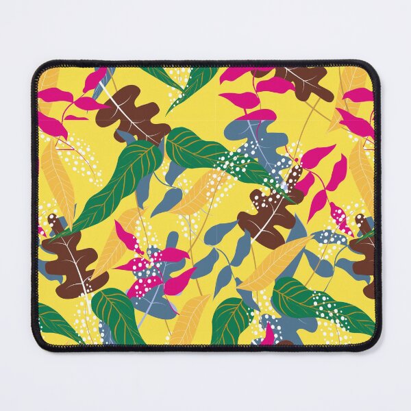 Item preview, Colorful life and leaves pattern designed and sold by urban-color.