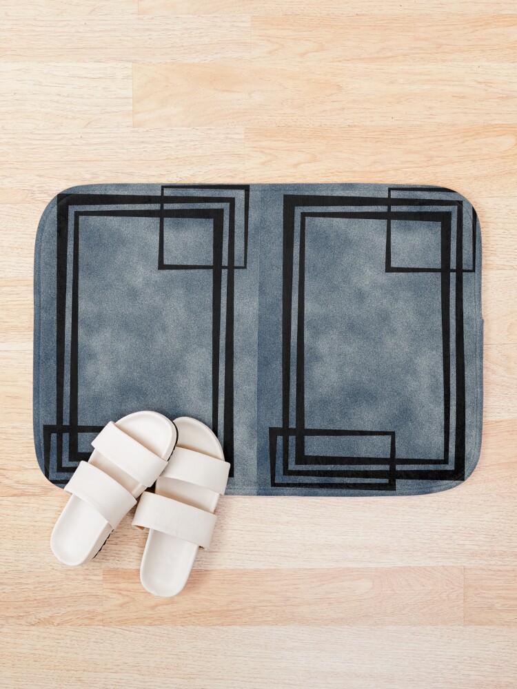 Thumbnail 1 of 6, Bath Mat, Boxes designed and sold by RysEmporium.