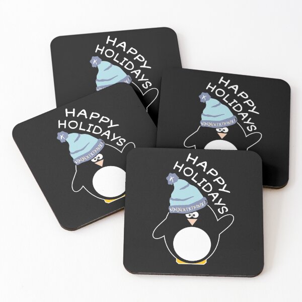 Item preview, Cute Penguin Happy Holidays designed and sold by lisaamakye.