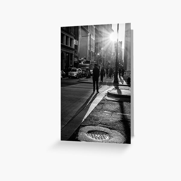 Philadelphia Street Photography - 0943 Greeting Card