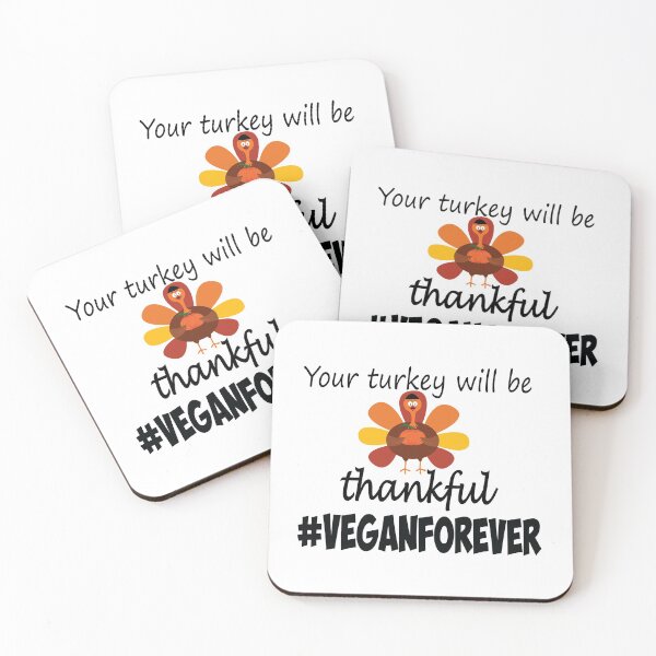 Item preview, Your turkey will be thankful- #veganforever designed and sold by smokin-prints.