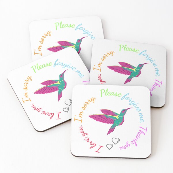 Item preview, Hummingbird Ho'oponopono Cleaning Tool - I love you I'm sorry Please forgive me Thank You designed and sold by UniverseStelar.