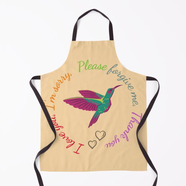 Item preview, Hummingbird Ho'oponopono Cleaning Tool - I love you I'm sorry Please forgive me Thank You designed and sold by UniverseStelar.