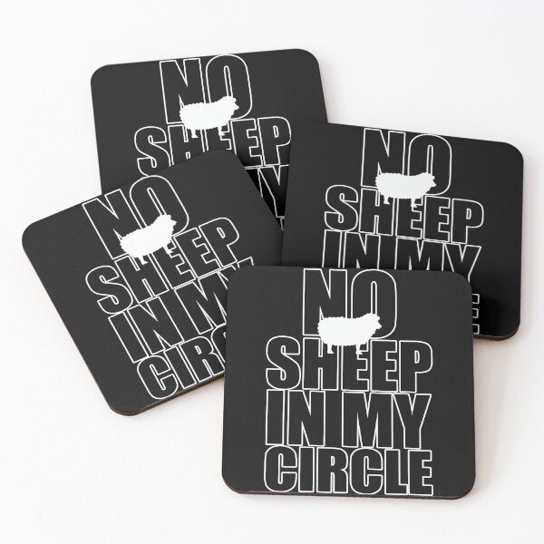 Item preview, No Sheep In My Circle designed and sold by happy gift art.