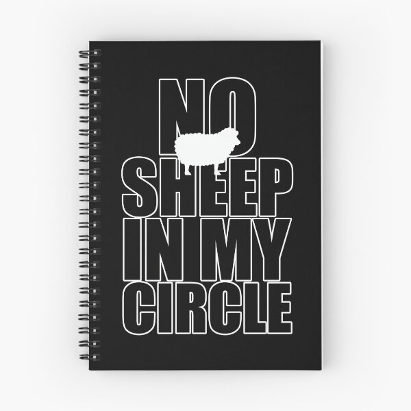 Item preview, No Sheep In My Circle designed and sold by happy gift art.