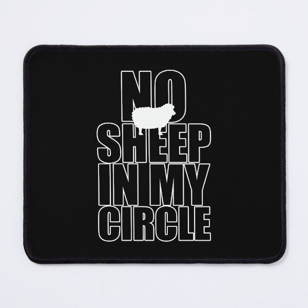 Item preview, No Sheep In My Circle designed and sold by happy gift art.