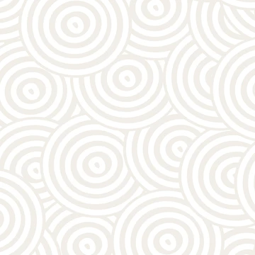 Vorschaubild zum Design Cream and White Hypnotic Circle Pattern Pairs Benjamin Moore 2022 Trending Color Steam AF-15 - Colour Trends - Hue - Shade von ColorOfTheYears
