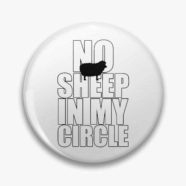 Item preview, No Sheep In My Circle designed and sold by happy gift art.