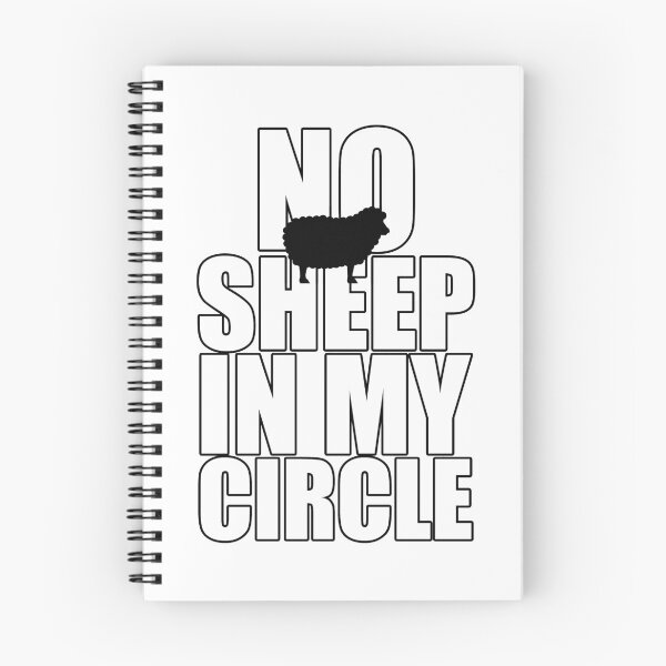 Item preview, No Sheep In My Circle designed and sold by happy gift art.