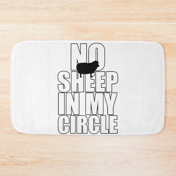Item preview, No Sheep In My Circle designed and sold by happy gift art.