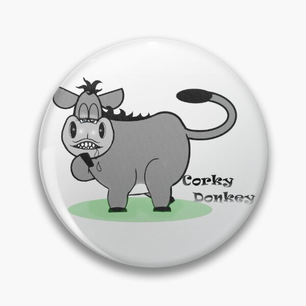 Item preview, Corky donkey  designed and sold by Shirley cute art .