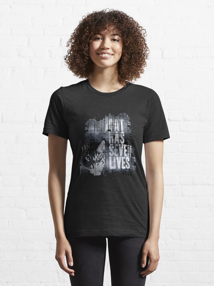 Alternative Ansicht von Katze- Leben - ich liebe Katzen Essential T-Shirt