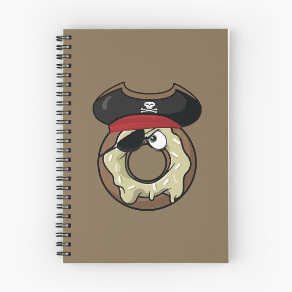 Item preview, Pirate captain donut designed and sold by Donutlovers.