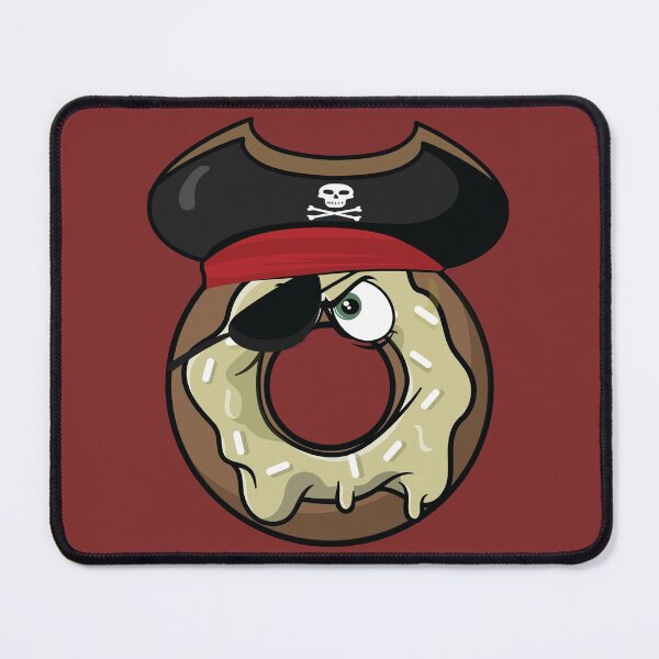 Item preview, Pirate captain donut designed and sold by Donutlovers.