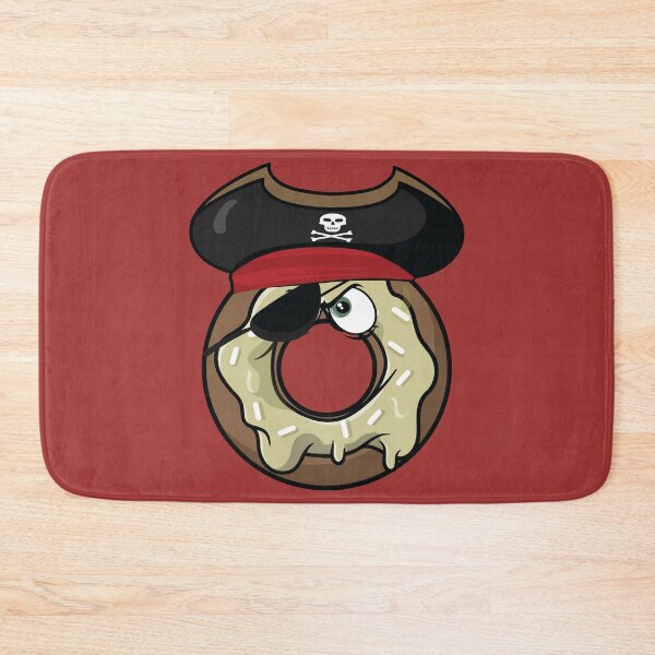 Item preview, Pirate captain donut designed and sold by Donutlovers.
