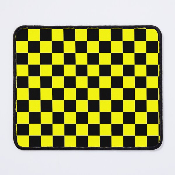 Item preview, Yellow Checkerboard designed and sold by stareongroup.