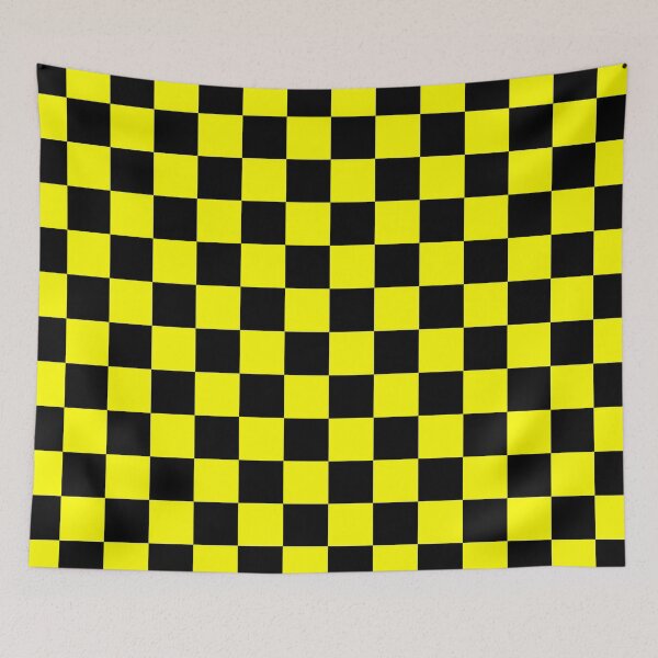 Item preview, Yellow Checkerboard designed and sold by stareongroup.