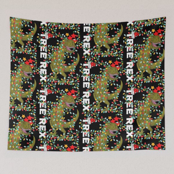 Item preview, Tree Rex Christmas Dinosaur T Rex designed and sold by RheaRealm.