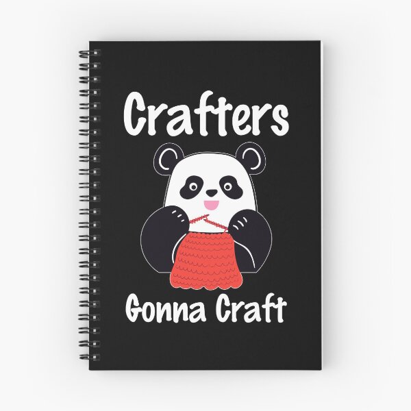 Item preview, Crafters Gonna Craft, Eat Sleep Craft Repeat designed and sold by SportyDogShop.