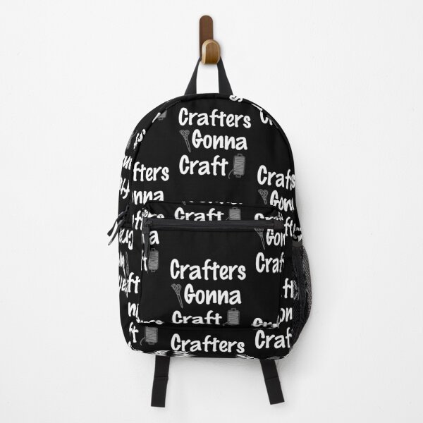 Item preview, Crafters Gonna Craft, Eat Sleep Craft Repeat designed and sold by SportyDogShop.