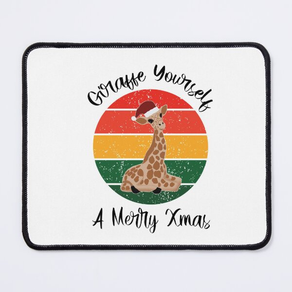 Item preview, Giraffe Yourself A Merry Christmas, Giraffe Xmas designed and sold by SportyDogShop.