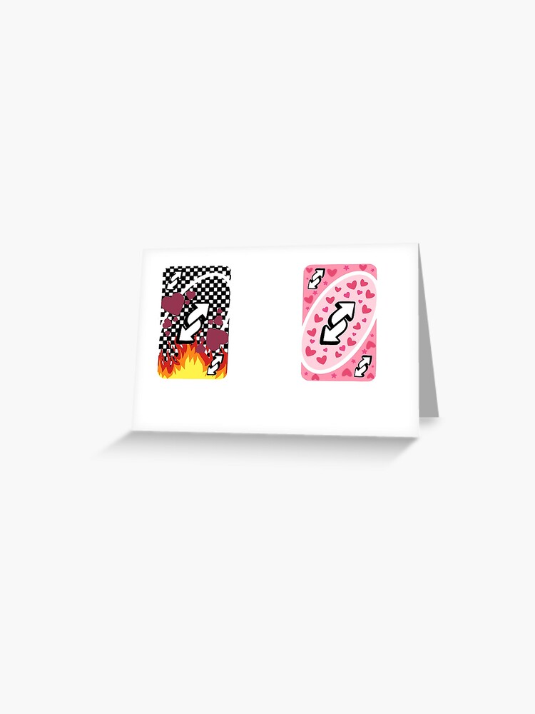 bi uno reverse Greeting Card for Sale by the-mushroomman